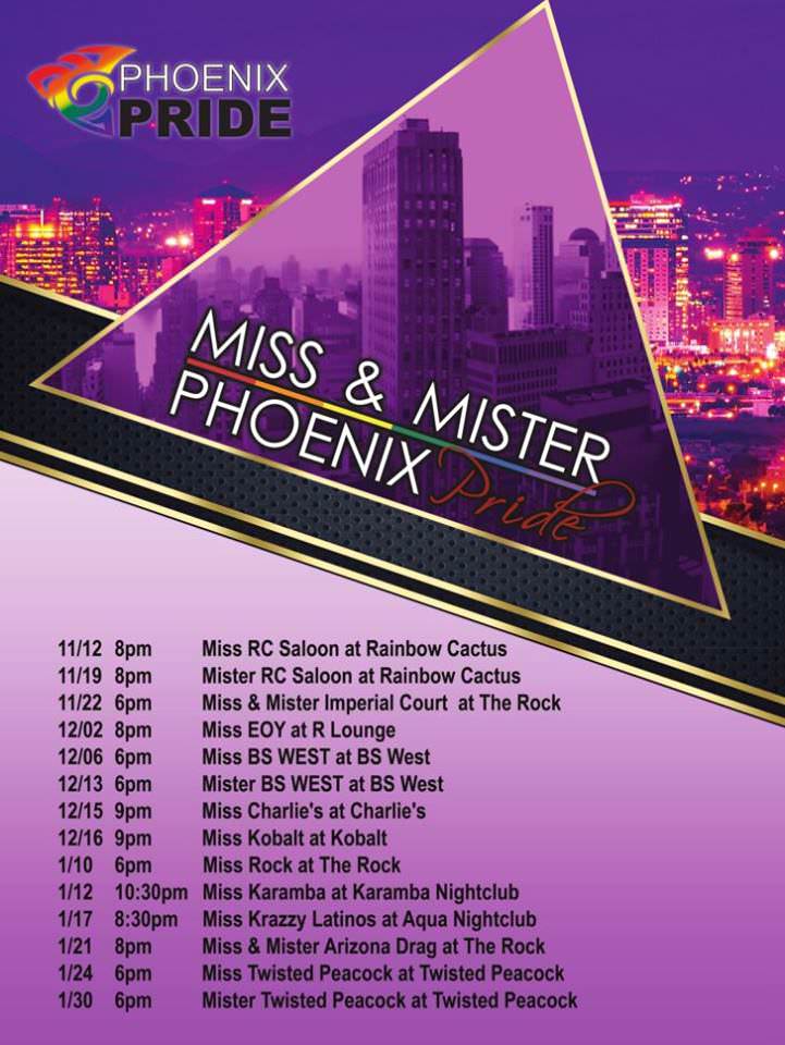 Miss & Mister Phoenix Pride Phoenix Pride